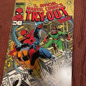 Marvel comics tryout book
